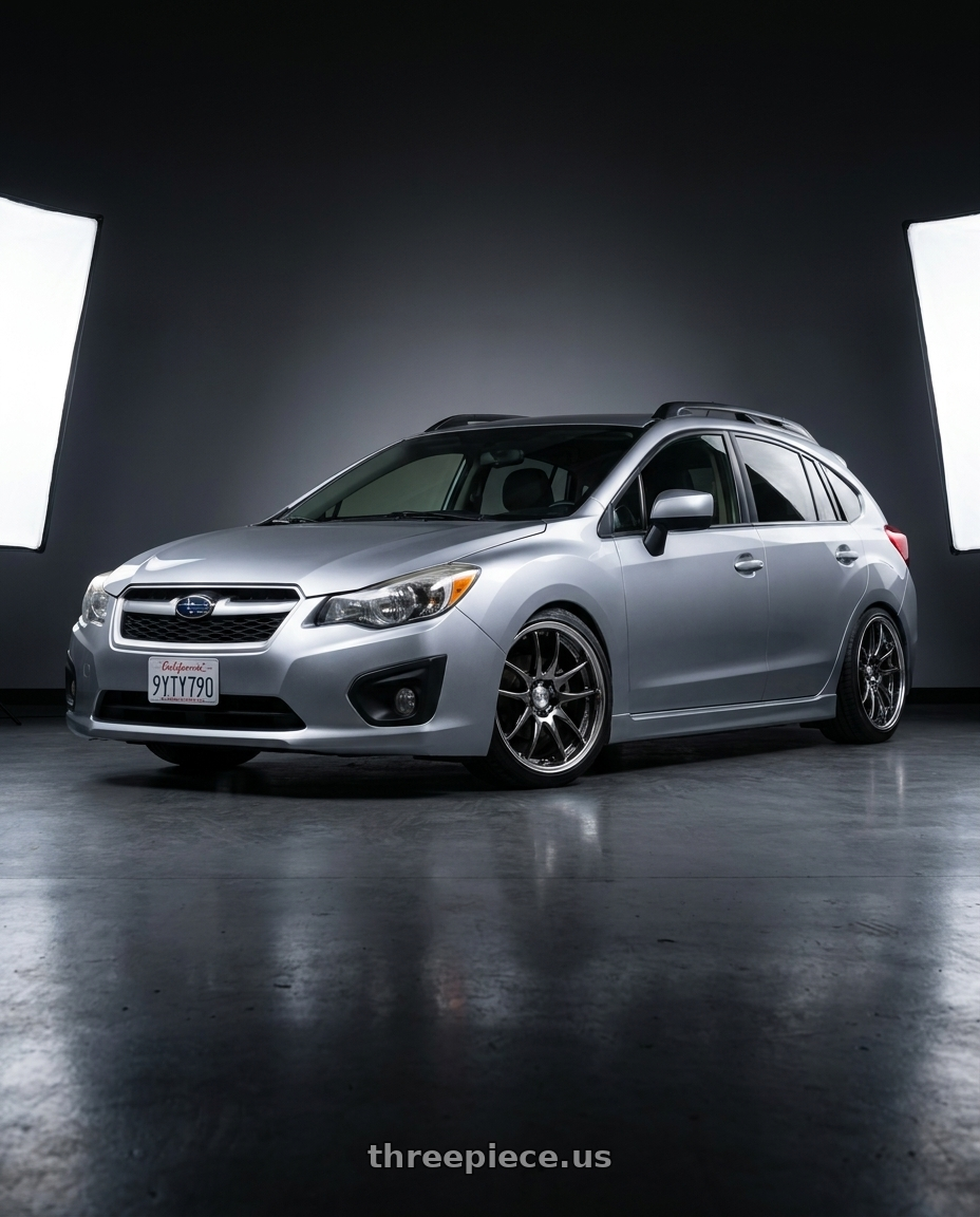 2014 Subaru Impreza Sport limited with Work Emotion CR2P wheels
