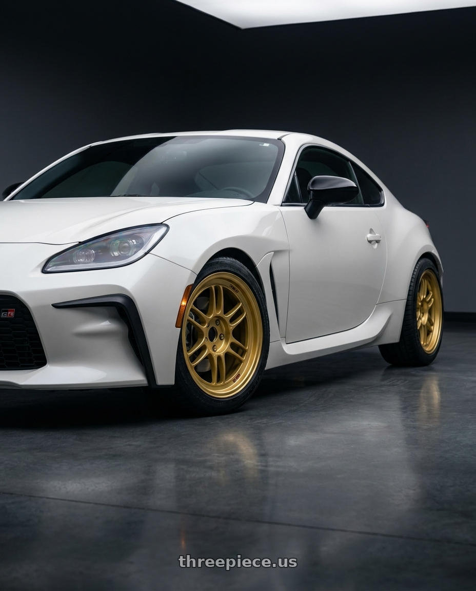 2026 Toyota GR86 premium  with Enkei RPF1 5x100 18x8+45 Gold wheels