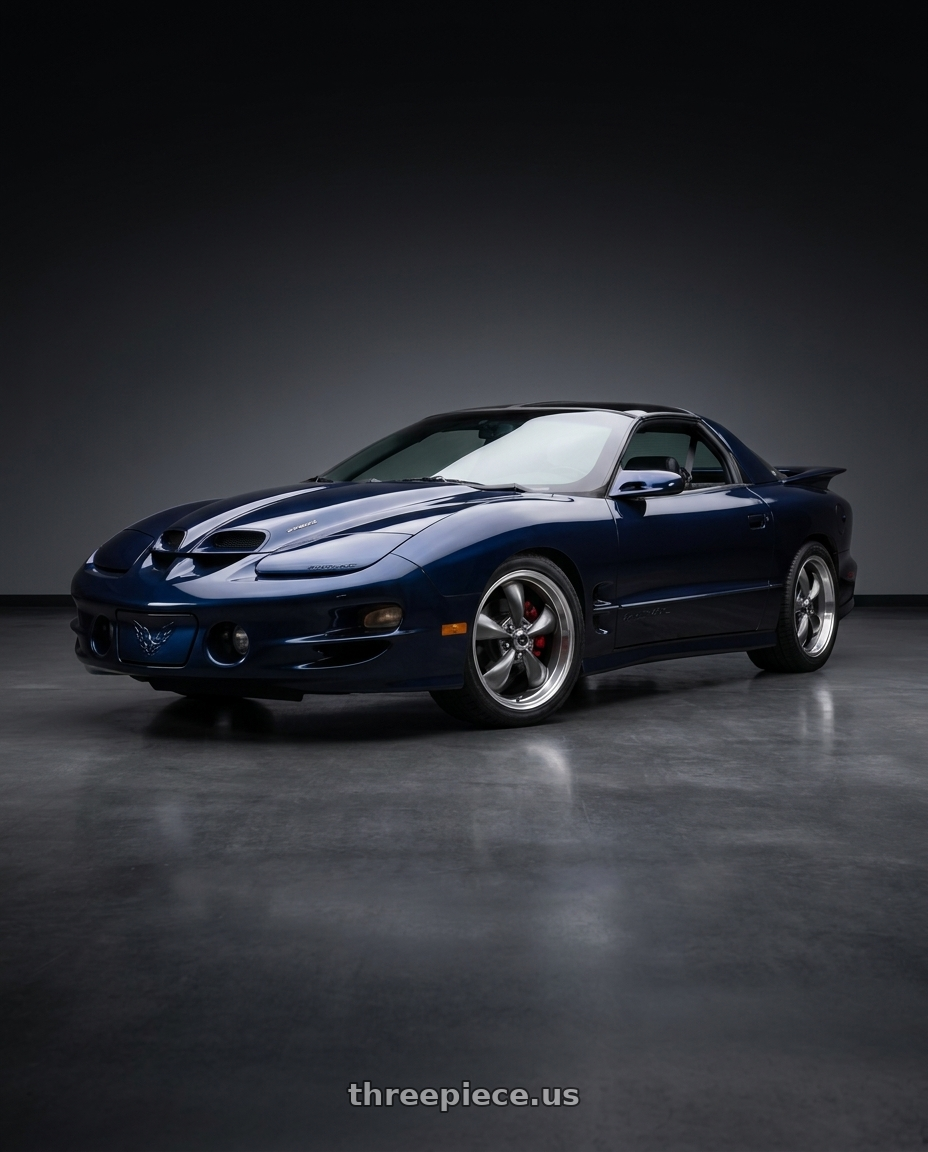 1999 pontiac trans am with American Racing AR105 TORQ THRUST M 5X120.65 17X9 +45 ANTHRACITE W/ MACHINED LIP wheels