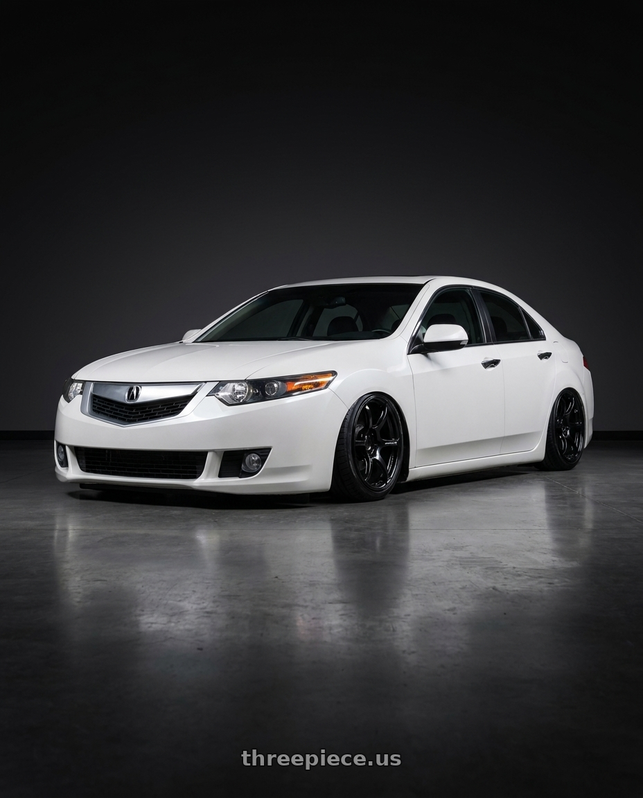 2013 Acura TSX with Advan RGIII 5x114.3 18x9.0+35 Gloss Black wheels