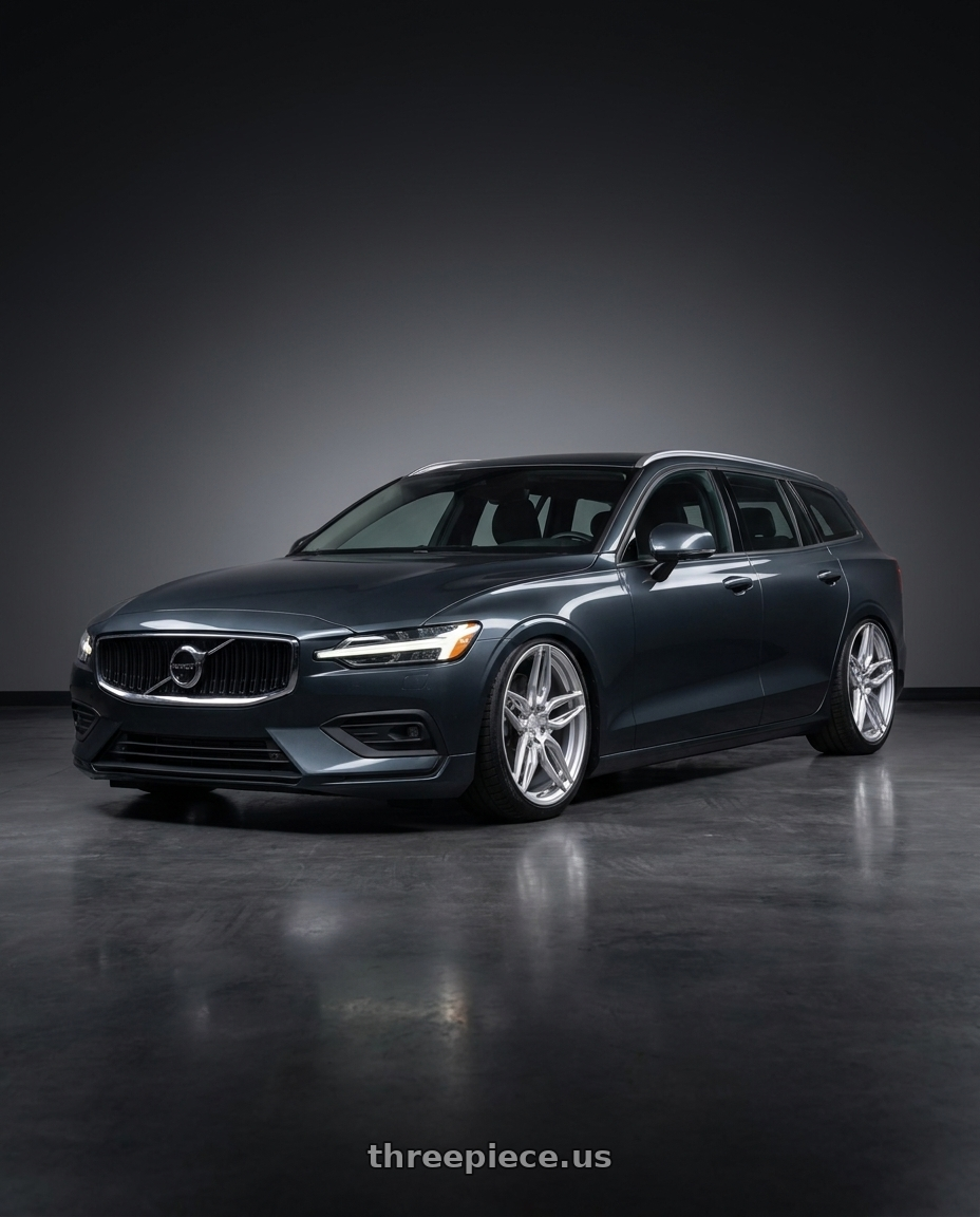 2019 Volvo v60 t5 with ADV.1 ADV005 5x114.3 20x9 +35 Platinum wheels