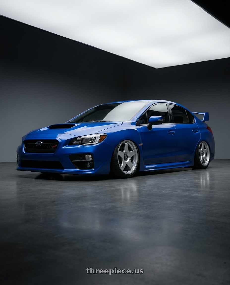 2018 Subaru WRX STI with fifteen52 CHICANE 5x114.3 / 5x100 18x8.5 +35 SPEED SILVER (GLOSS SILVER) wheels