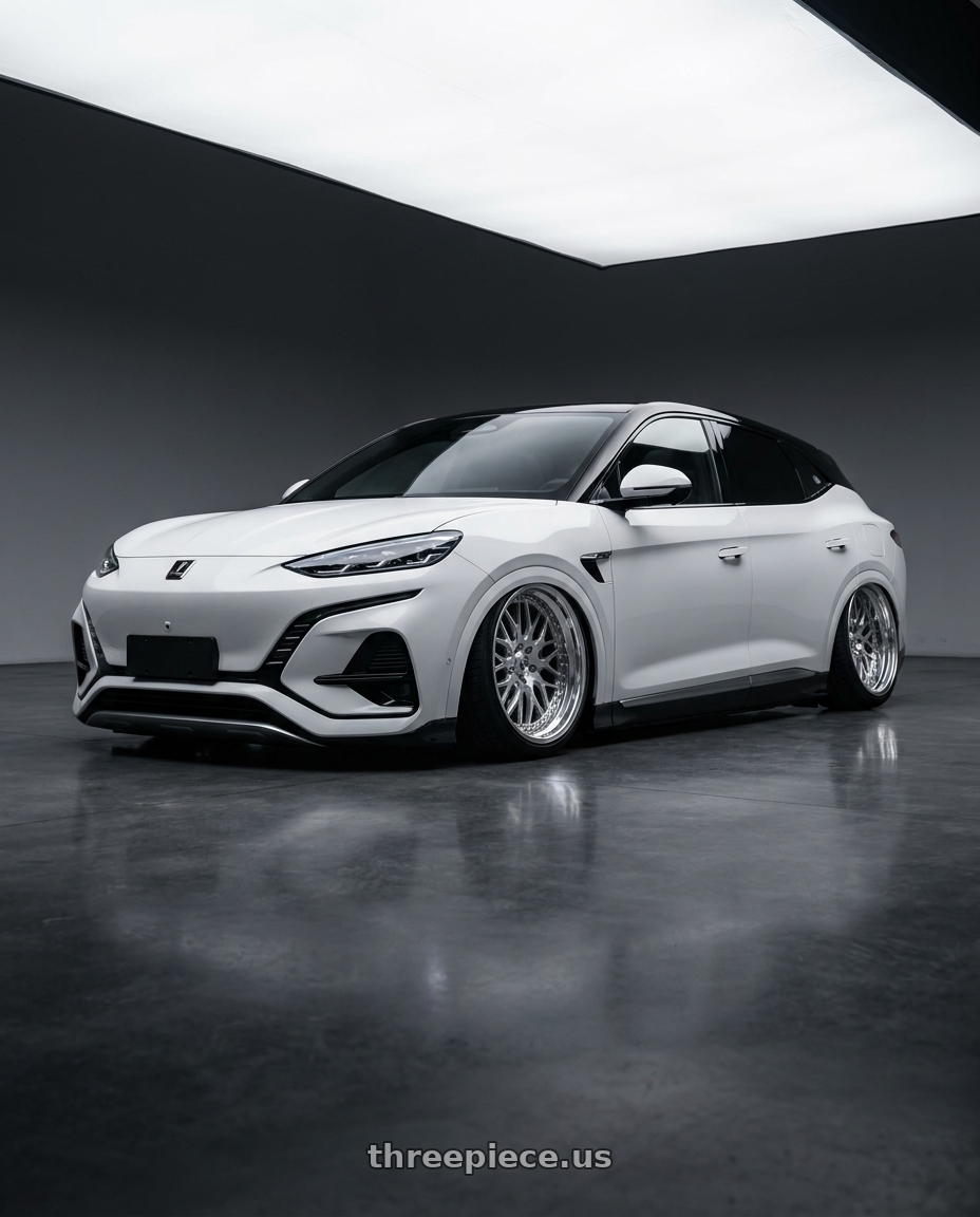 2024 Luxgen n7 with Fuel Forged FF109 5x139.7 20x9 +0 POLISHED wheels