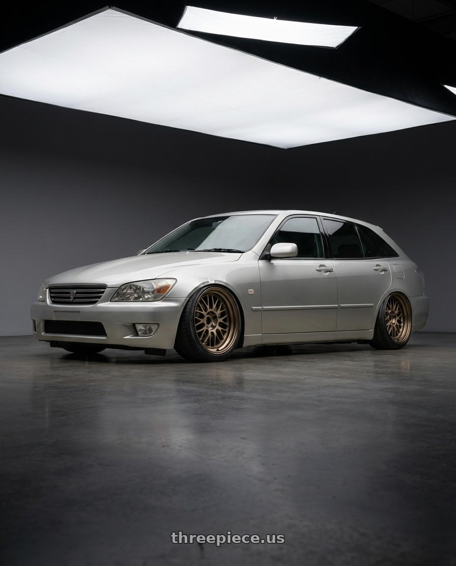 2001 Altezza gita with Volk Racing 21A 5x114.3 18X10.5-25  Bronze wheels