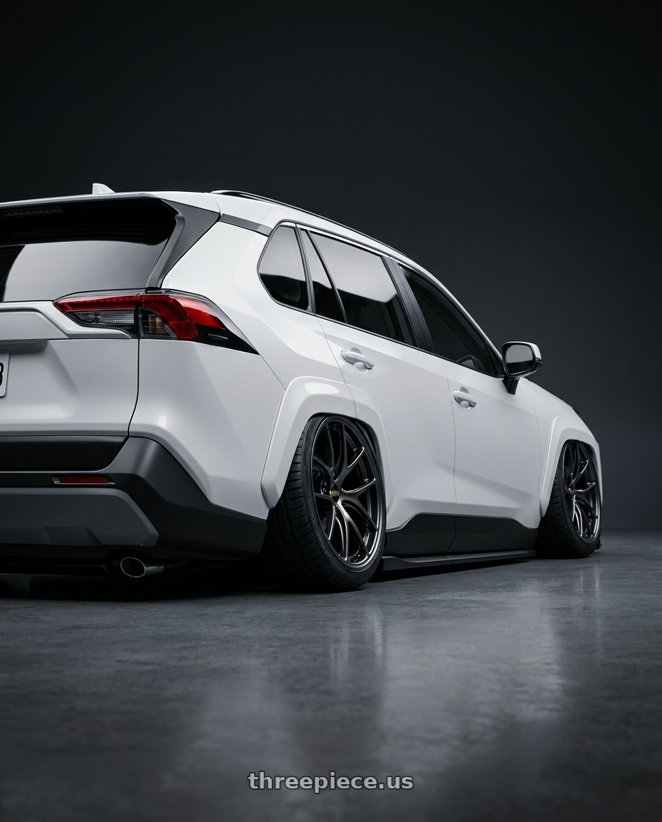 2018 Toyota Vios with Fittipaldi Fs369b 5x1155x120 22x95 15 Gloss Black 22x95 Et15 wheels