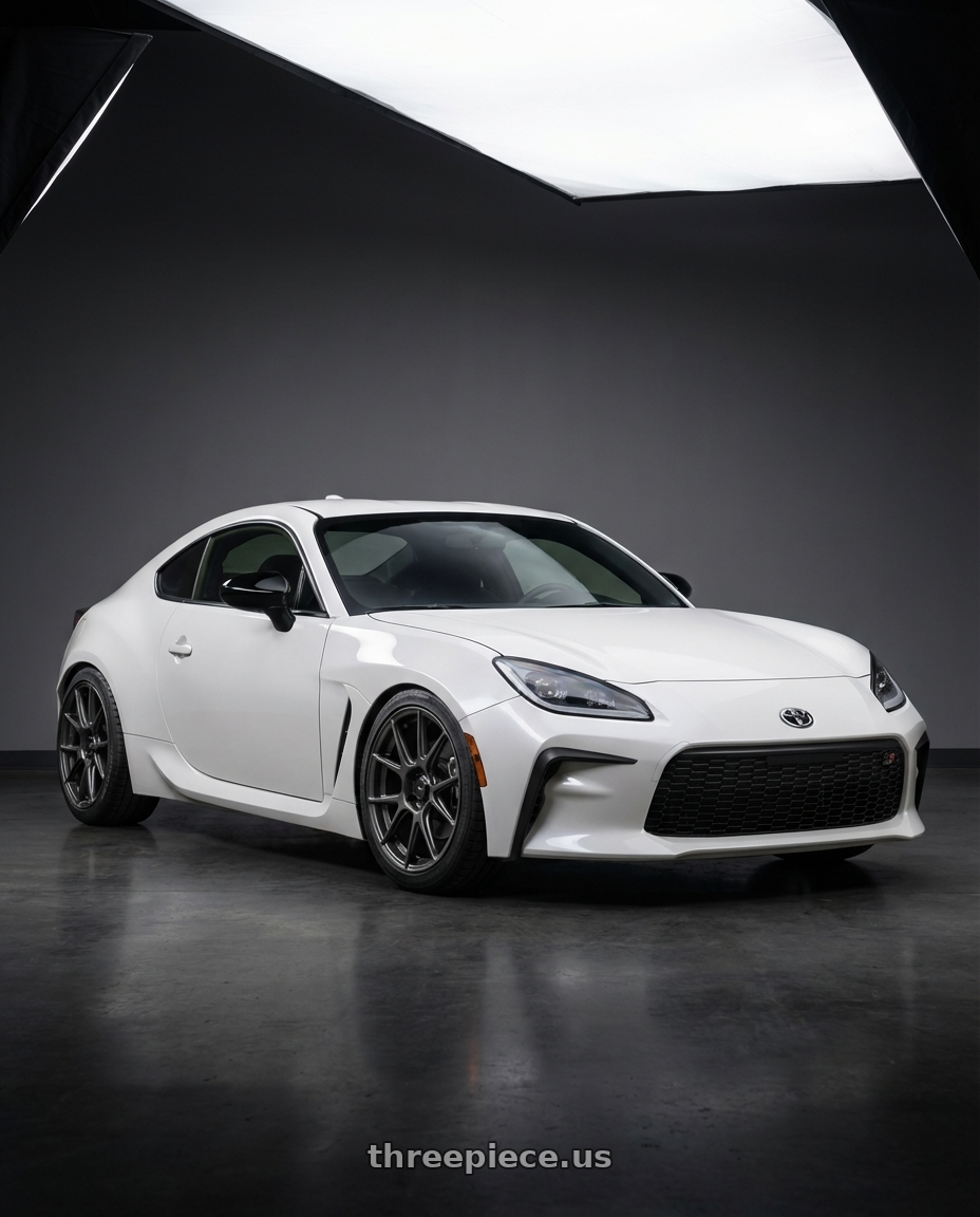 2016 Scion FR-S with Konig Ampliform 5x100 17x9+40 Dark Metallic Graphite wheels