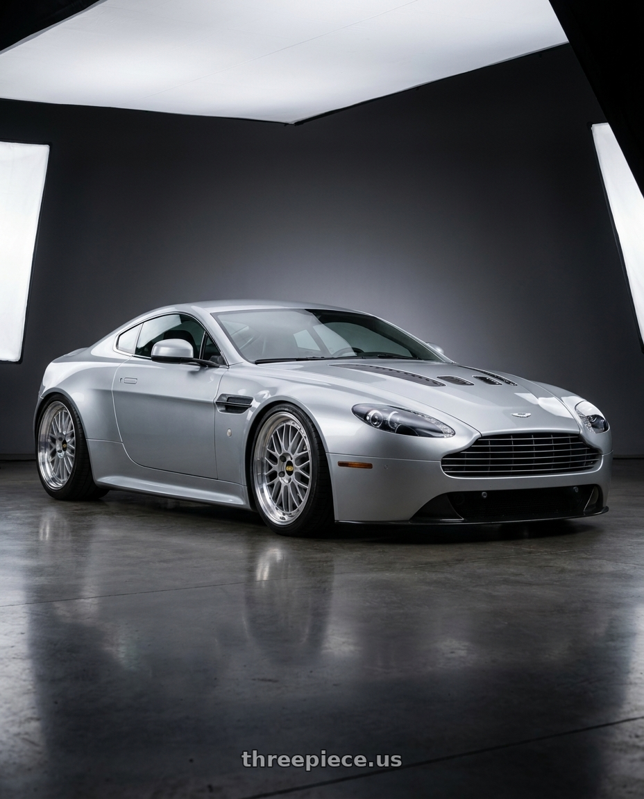 2010 Aston Martin V12 Vintage with BBS LM 5x114.3 18x8.0+35 Diamond Silver wheels