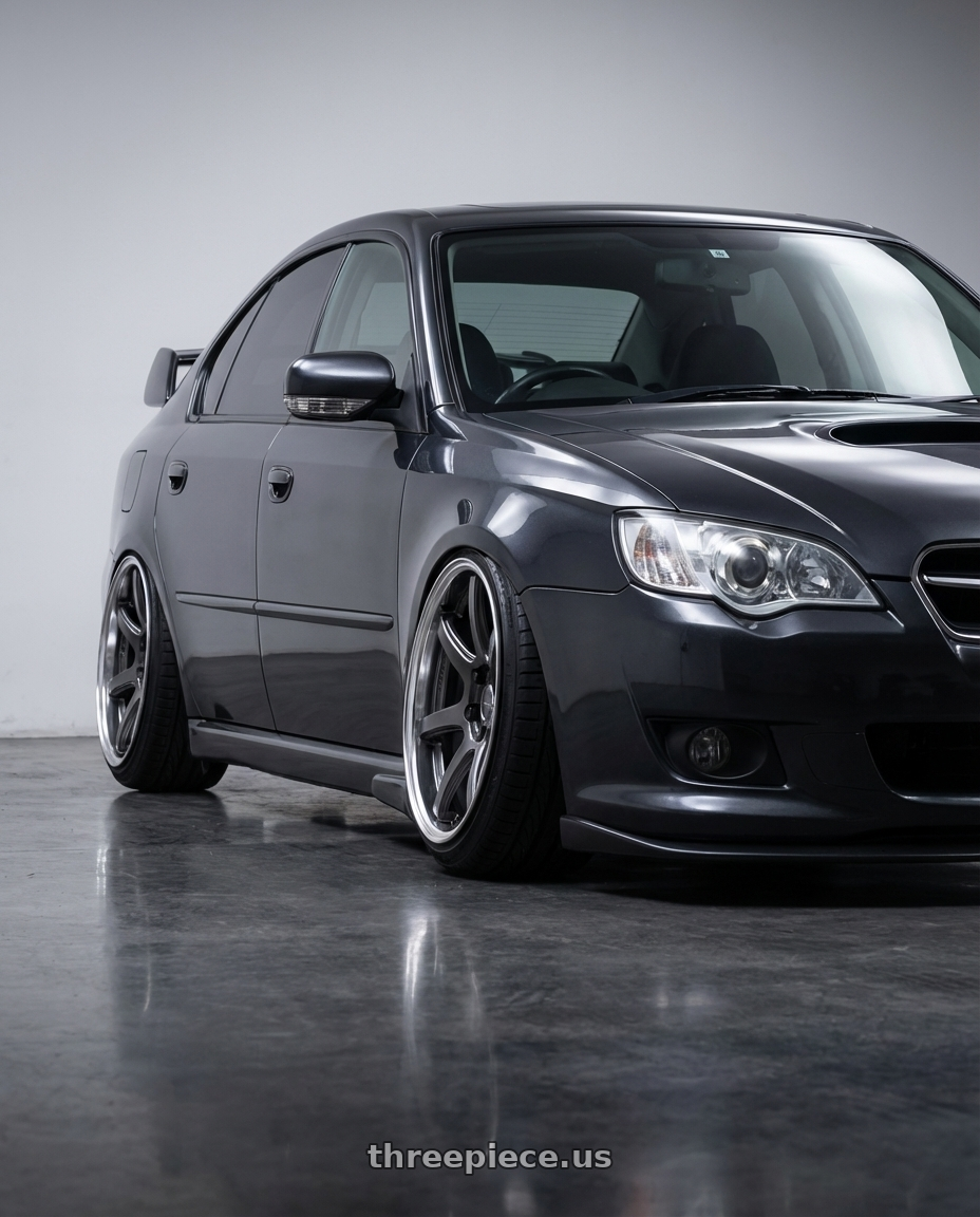 2005 legacy gt with Work Emotion T7R 2P wheels