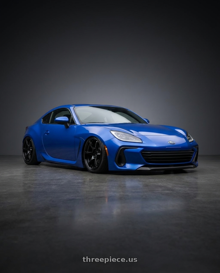 2024 Subaru BRZ with Advan RGIII 5x114.3 18x9.0+25 Gloss Black wheels
