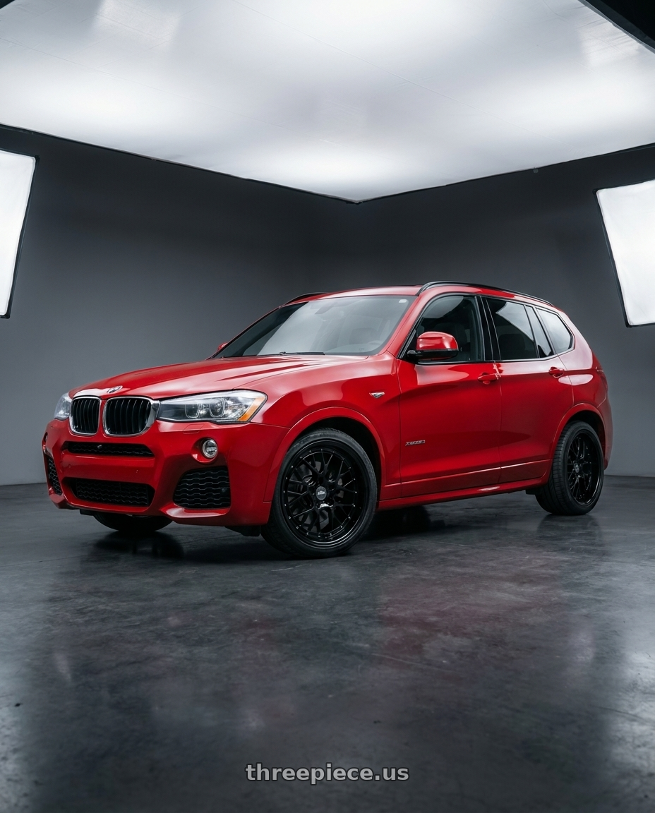 2017 x3 Msport with ESR Wheels CS SERIES CS11 5x120 18x9.5 +22 Gloss Black wheels