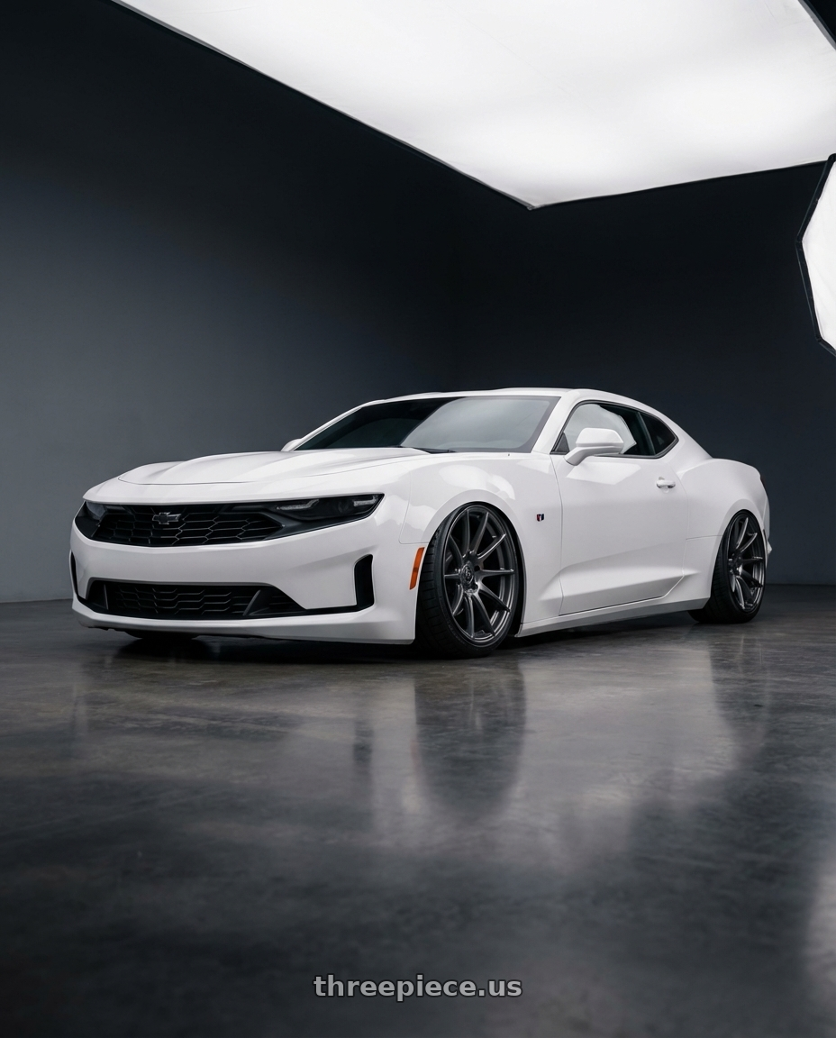 2022 Chevrolet Camaro with Forgestar CF10 5x120 20x9 +38 Gloss Anthracite wheels