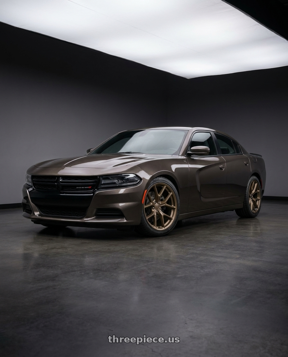 2021 Dodge Charger SXT with OE Wheels DG21 5x115 20x11-2.5 Bronze wheels