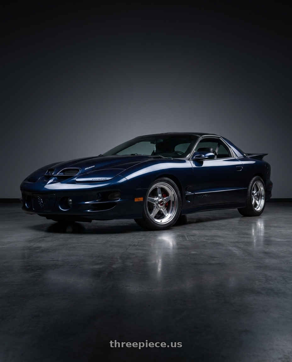 1999 pontiac firebird with Race Star 92 Drag Star 5x120.65 20x6 -7 Polish wheels