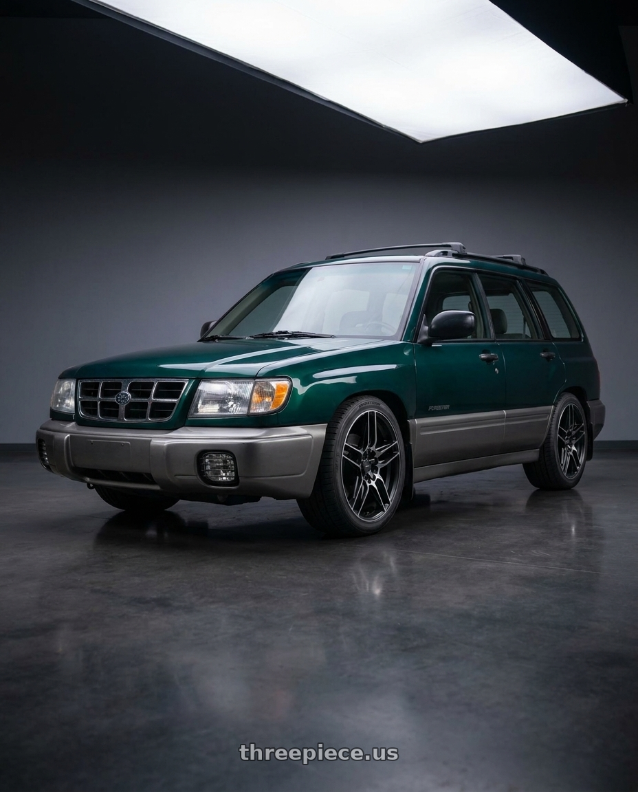 1998 Subaru Forester with Ironman IRON iMOVE Gen 3 AS 245/40ZR18XL wheels