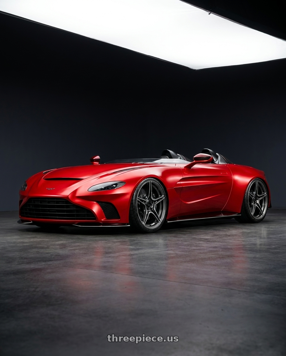 2021 ASTON MARTIN V12 SPEEDSTER with E5 Wheels Daytona 5x120.65 20x11+73 TIU wheels