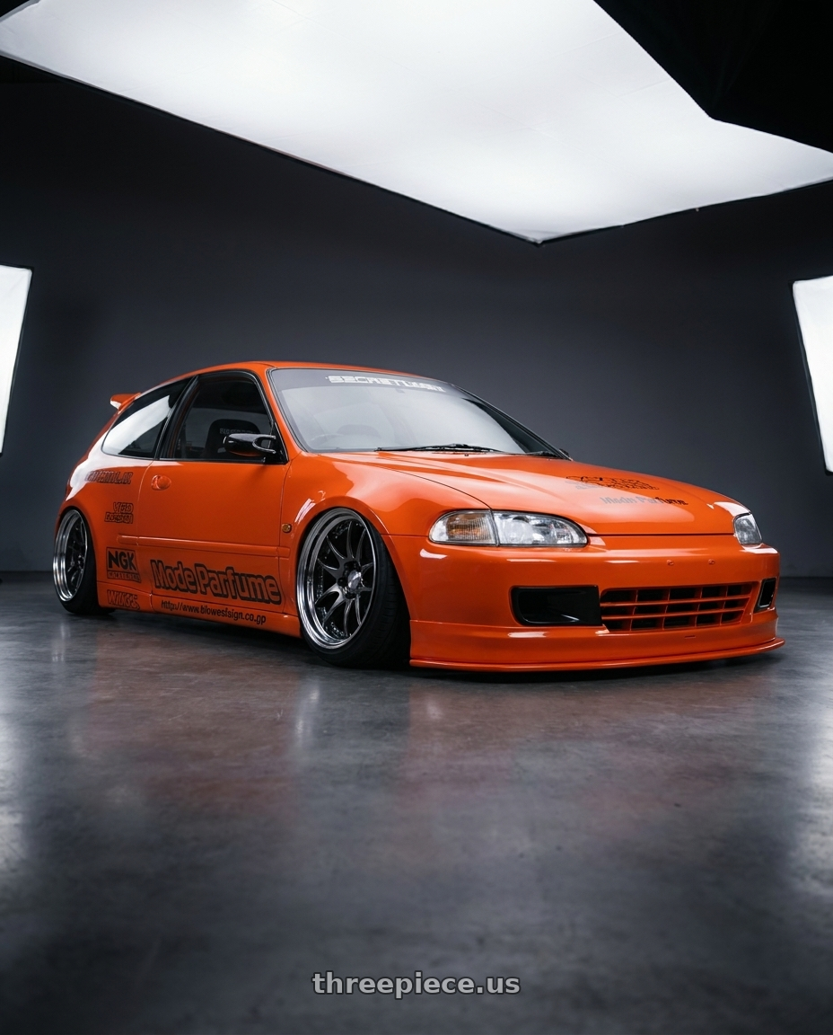 1992 Honda civic with Work Emotion CR2P wheels