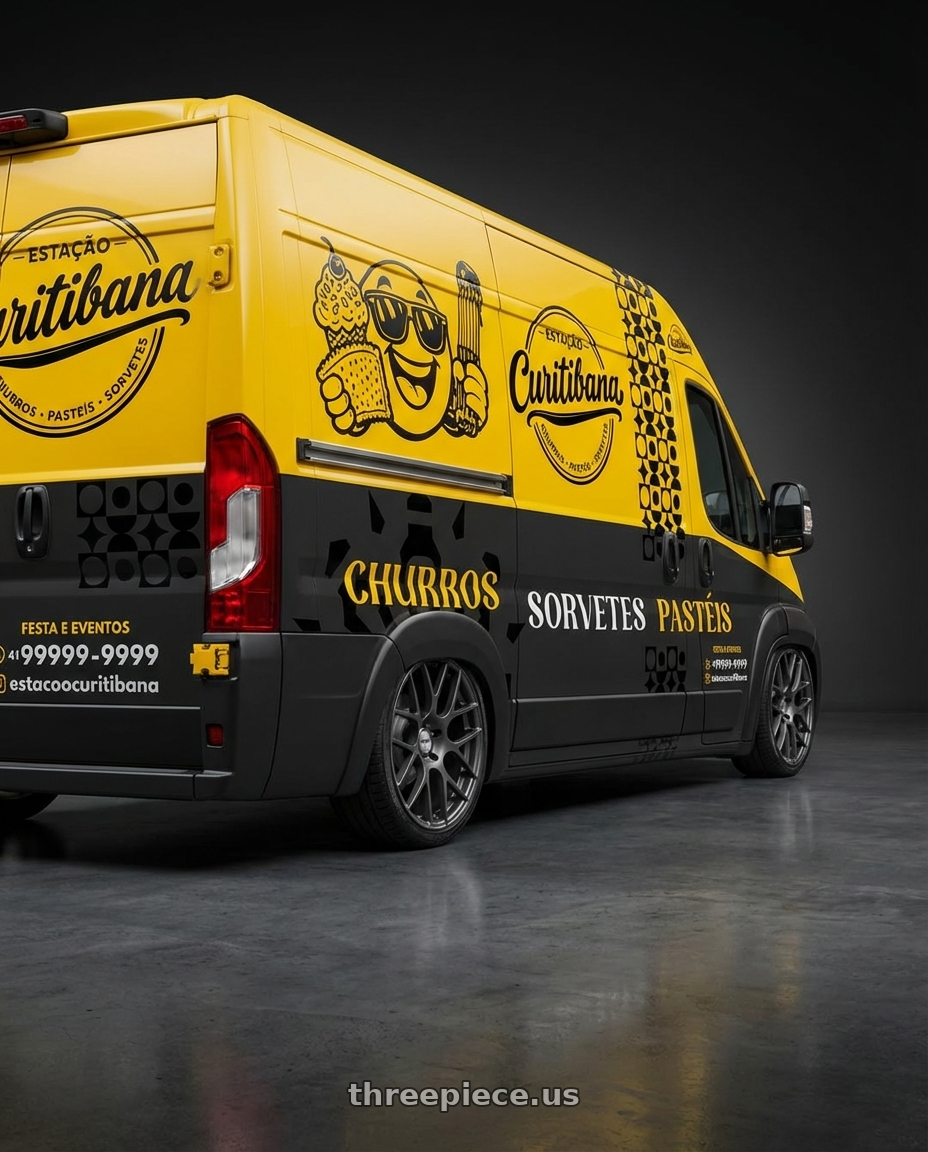 ducato maxicargo 2014 with TSW NURBURGRING 5X114.3 17X7.5 +45 MATTE GUNMETAL wheels rear three quarter view slight stretch tires