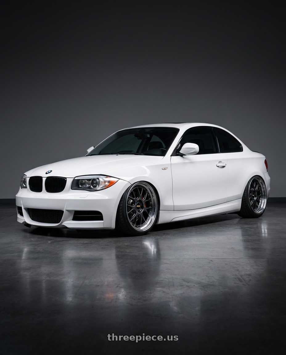 2011 bmw e82 135i with BBS LM-R 5x114.3 19x9.5+38 Diamond Black wheels