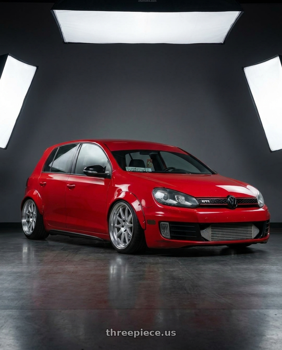 2012 golf gti mk6 with Aodhan DS02 5x114.3 18x10.5+22 Vacuum Chrome wheels