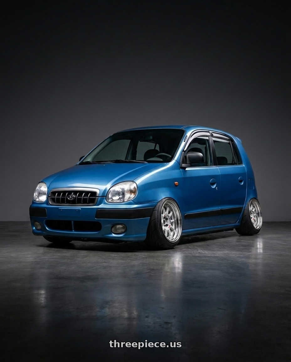 2000 hyundai atos with Work Emotion Rs11 2p wheels