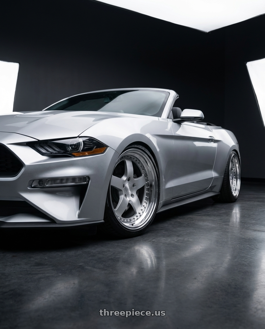 2018 ford mustang with Heritage Wheel NIKKO wheels