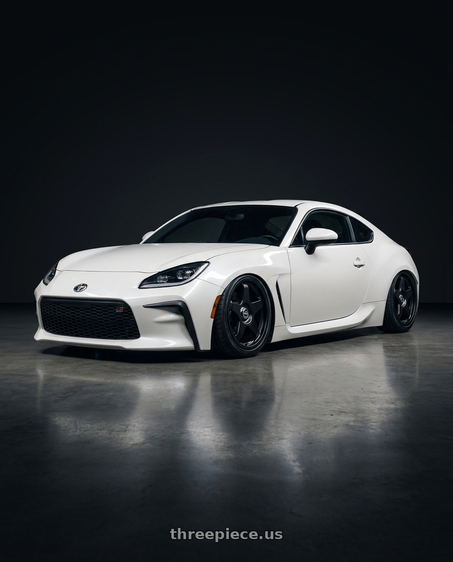 2016 Scion FR-S with fifteen52 CHICANE 5x100 / 5x112 17x7.5 +35 ASPHALT BLACK (SATIN BLACK) wheels
