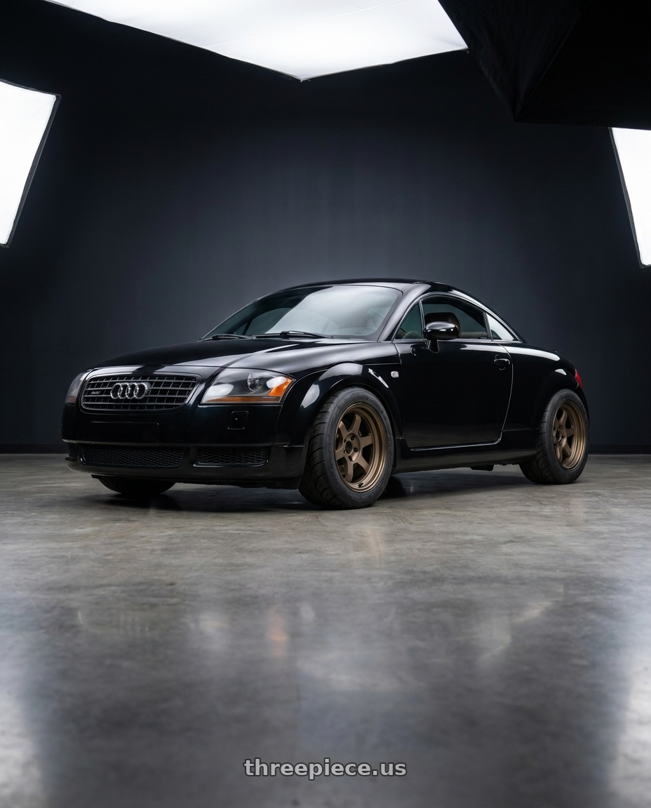 2003 Audi TT Quattro with Volk Racing TE37V 4x100 17x8.5+30 wheels