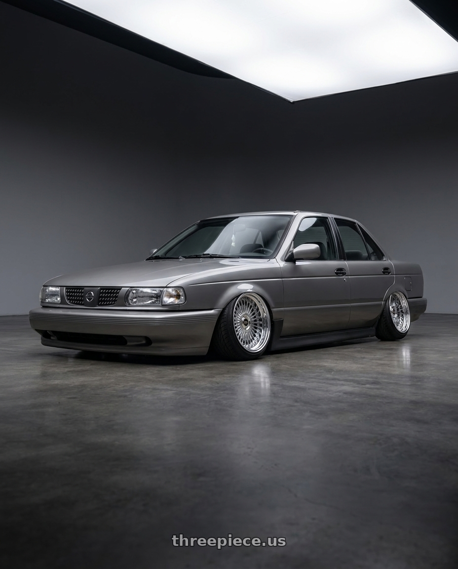 1994 Nissan Sentra b13 with Work Emitz wheels