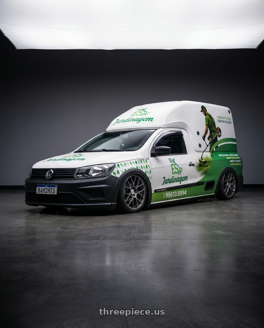 2018 VW Saveiro Capota - with TSW NURBURGRING 5X114.3 17X7.5 +45 MATTE GUNMETAL wheels