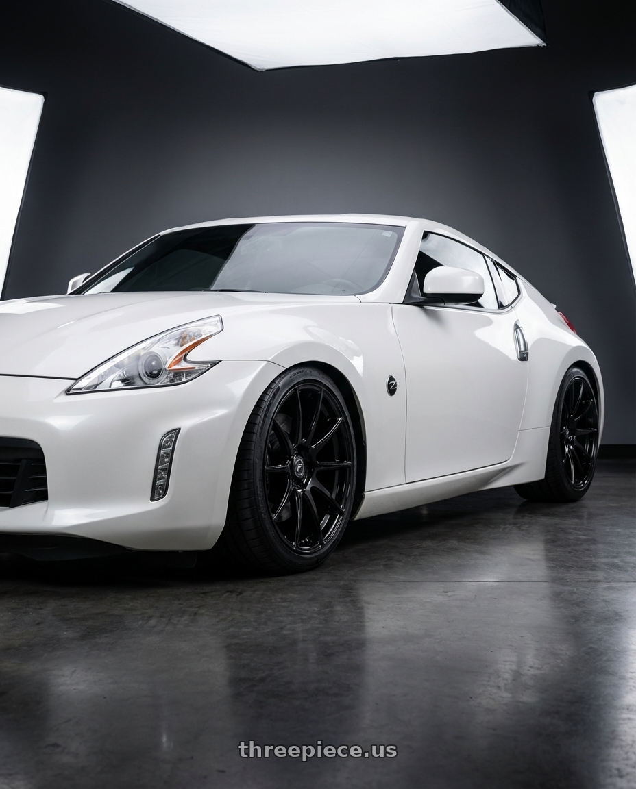 2019 Nissan 370Z with Forgestar CF10 5x114.3 19x10 +42 Gloss Black wheels