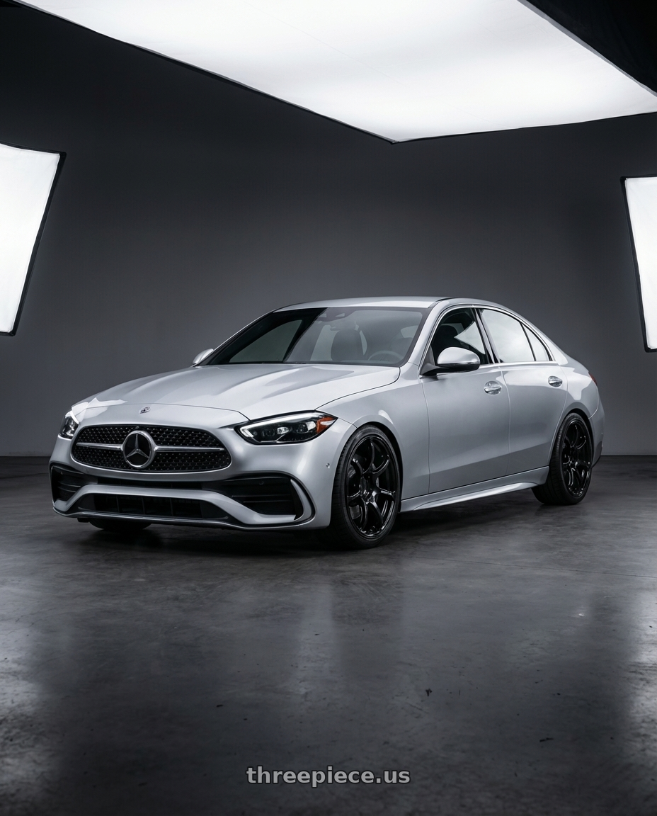 2022 Mercedes-Benz C-Class W206 with Advan RGIII 5x112 19x8.5+45 Gloss Black wheels