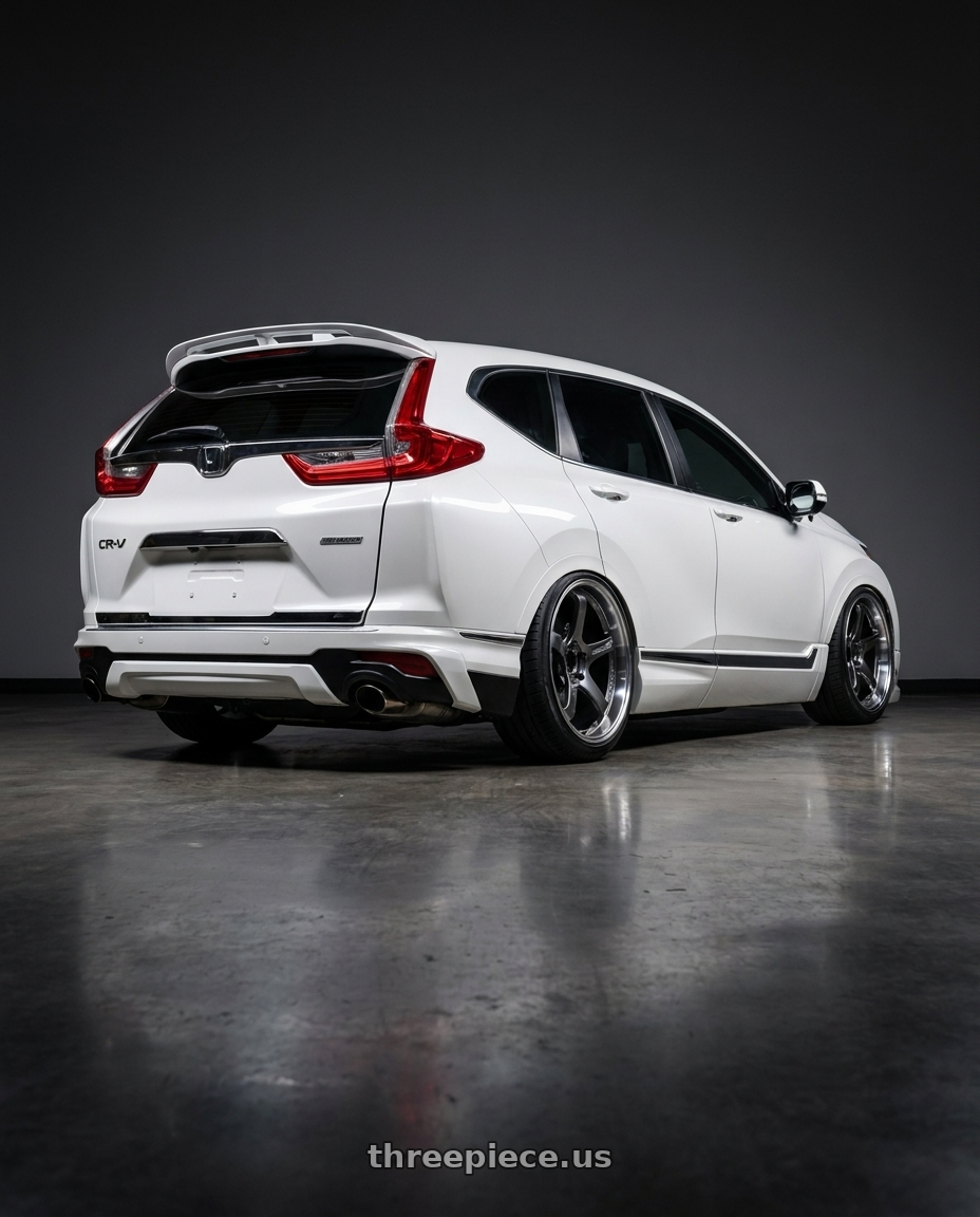 2017 Honda Crv with Advan Racing Gt Beyond 5x1143 17x95 45 Machining Hyper Platinum Black 17x95 Et45 wheels
