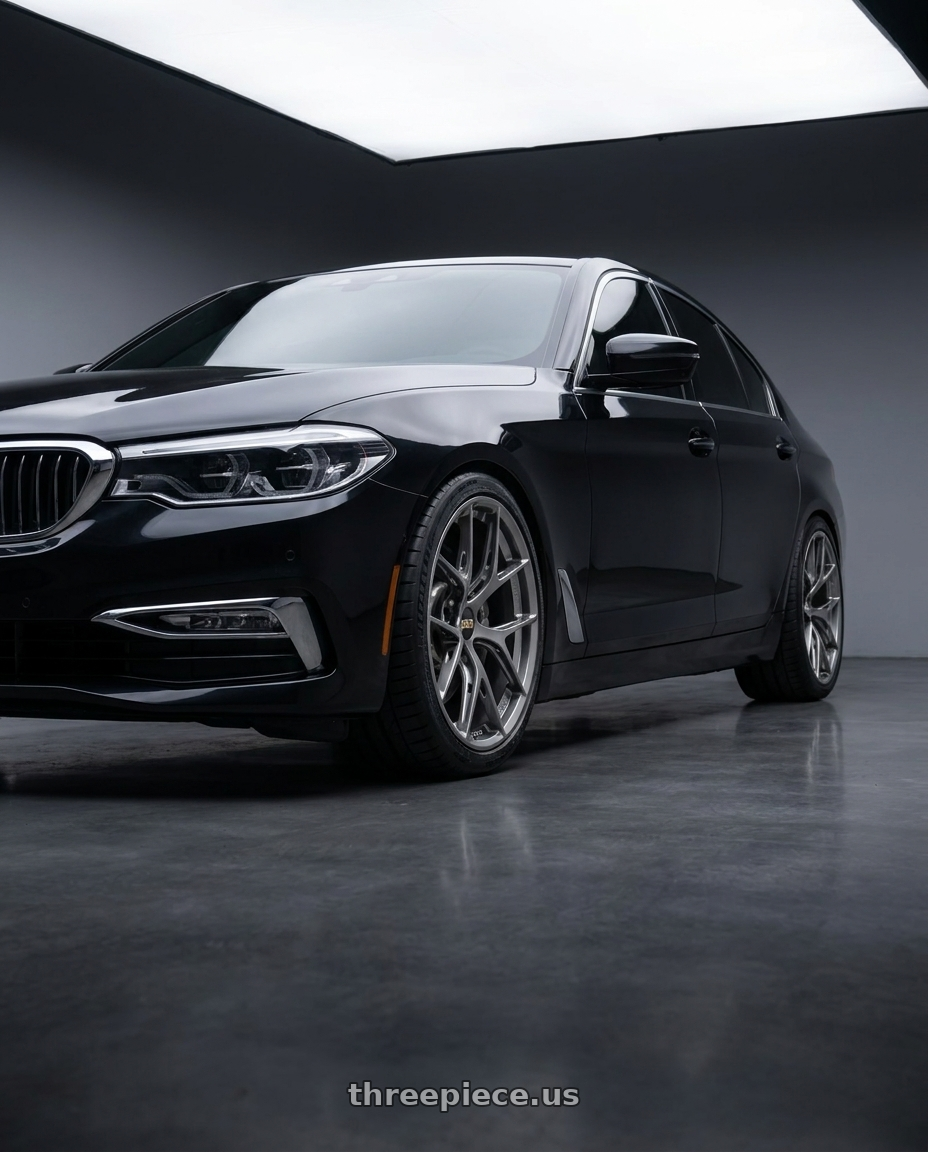 2019 BMW 5 series  with BBS FIR Center Lock 20x12 +44 wheels