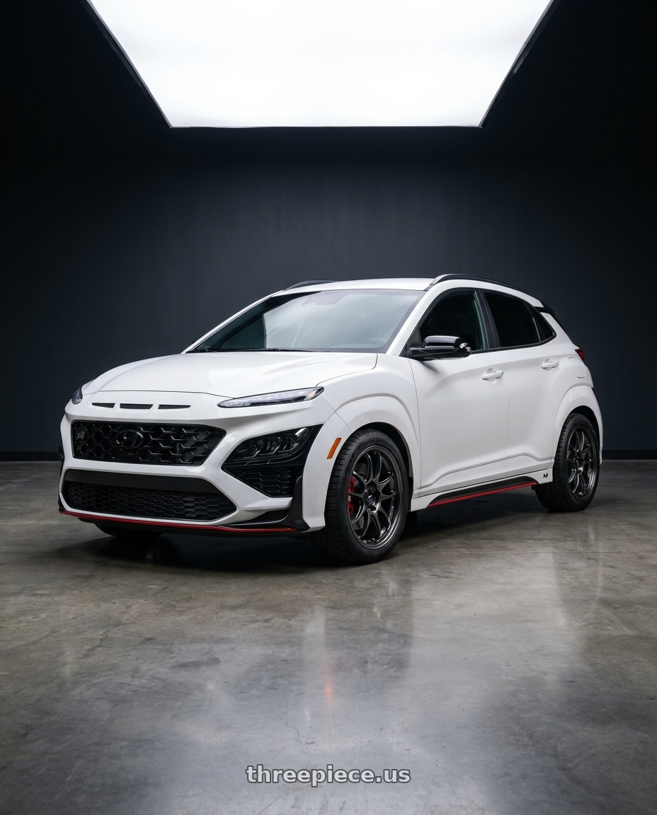 2022 Hyundai Kona N  with Enkei PF01EVO 5x114.3 18x9+45 SBK wheels