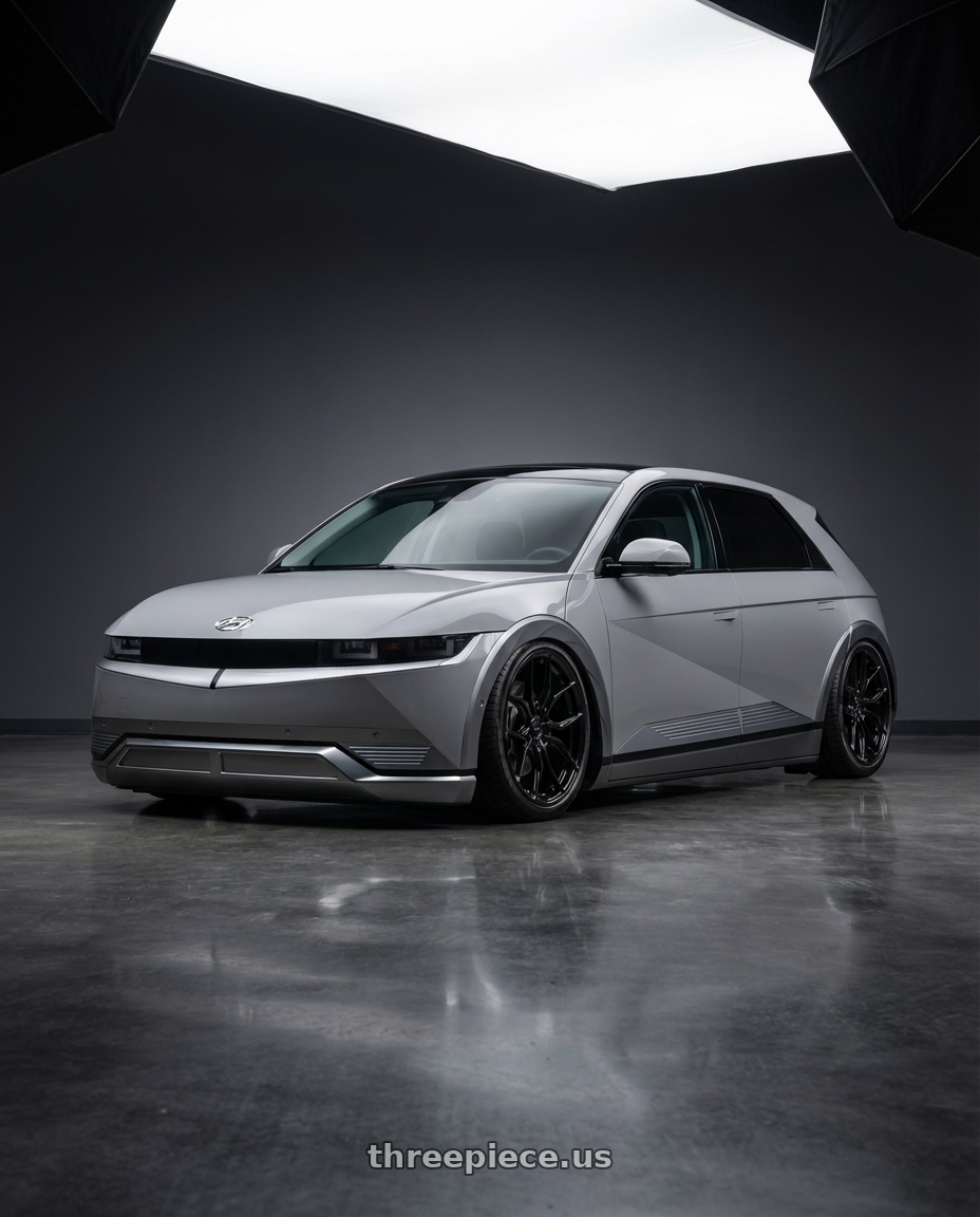 2024 Hyundai Ioniq 5 N with Vossen x Novitec NF11 21x10 - 5x114.3 BP - ET32 - Gloss Black Ferrari 812 Superfast/GTS Front Wheel - F-AFP-561-F01-C25 wheels