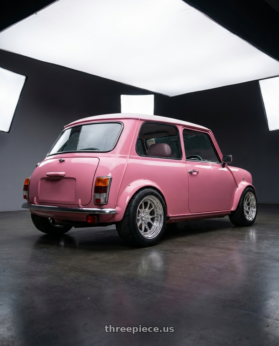 1996 Rovel mini  with CCW CZ05 4x100 16x7 +48 Polished wheels rear three quarter view meaty tires