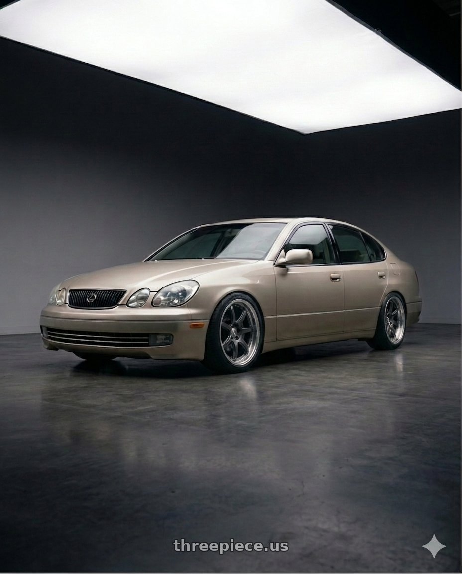 2000 lexus gs300 with Work Emotion T7R 2P wheels