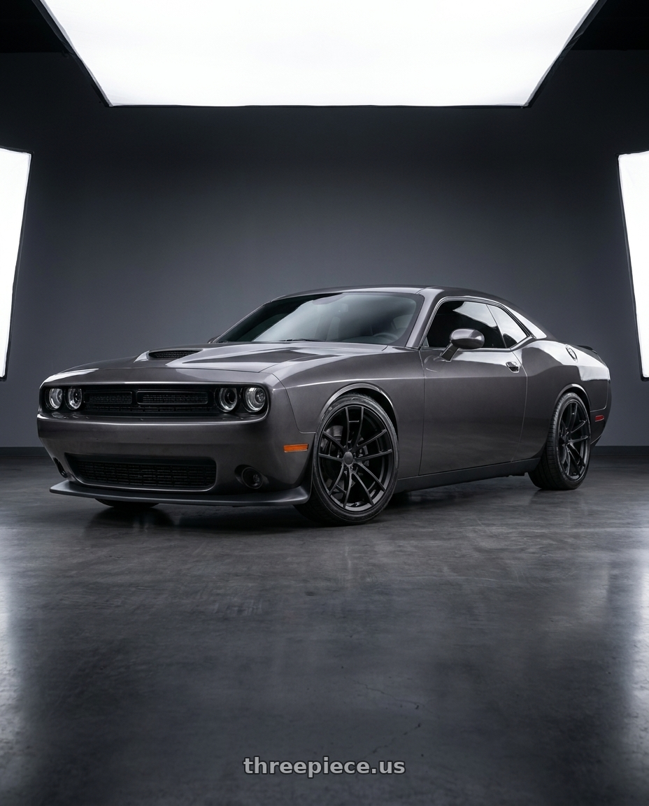 2021 Dodge Challenger SXT with MRR M392 5x115 20x9.5  +12 Matte Black fit Charger Challenger wheels
