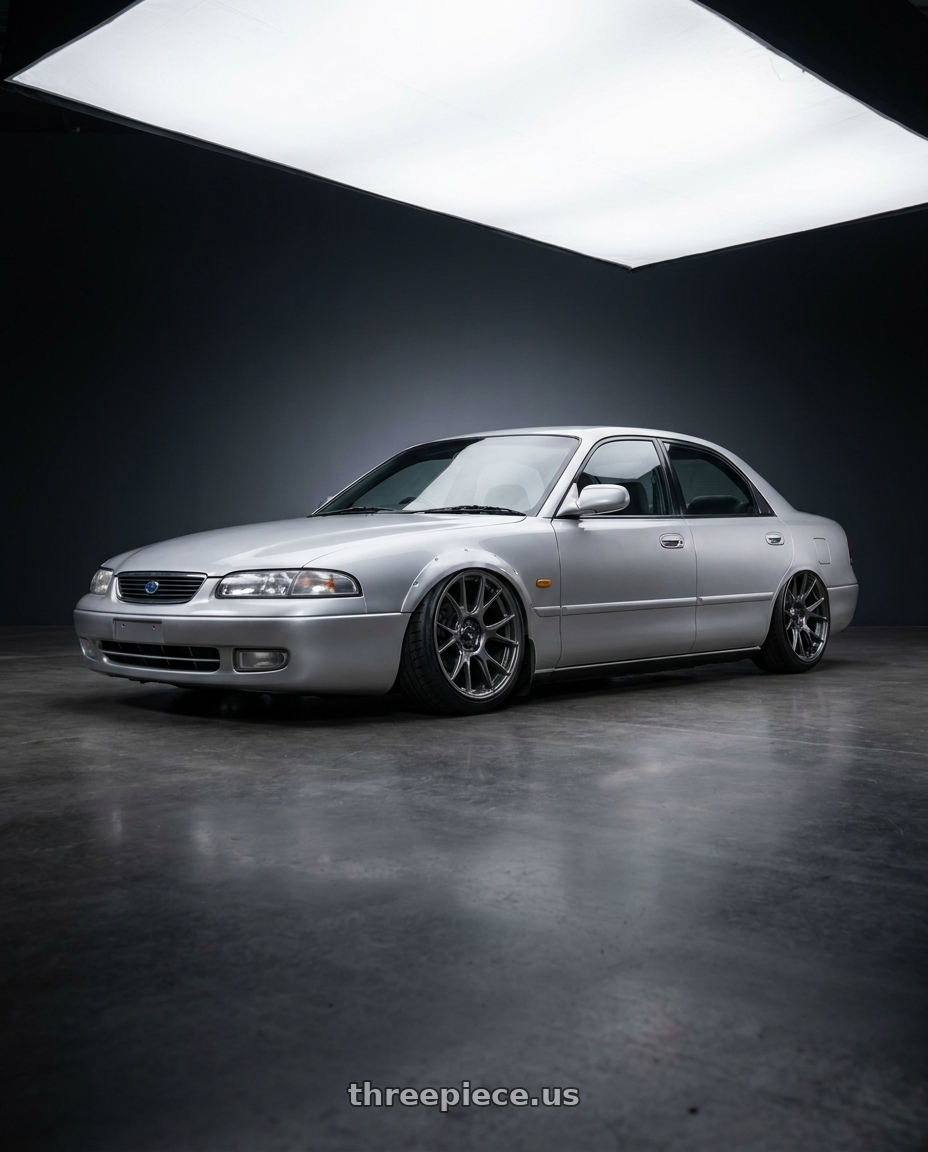 1997 Ford telstar with Konig Ampliform 5x120 20x8.5+45 Dark Metallic Graphite wheels