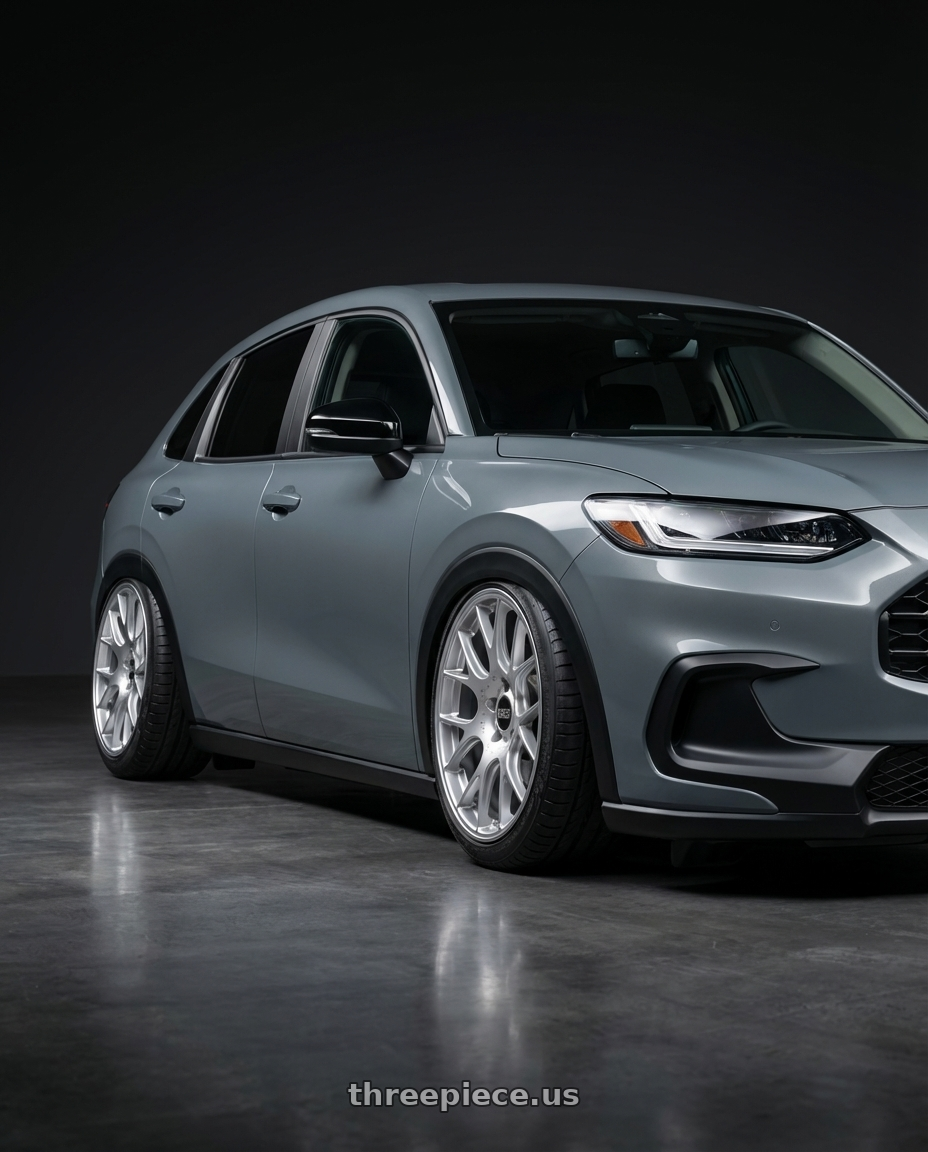 2024 Honda hrv sport  with BBS CH-R 5x130 19x8.5 +51 Brilliant Silver Polished Rim Protector wheels