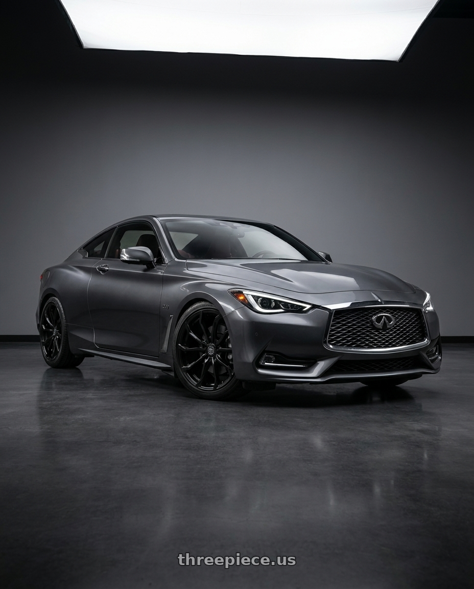2021 INFINITI Q60 with Lexani LX-TWENTY 255/40R19 wheels