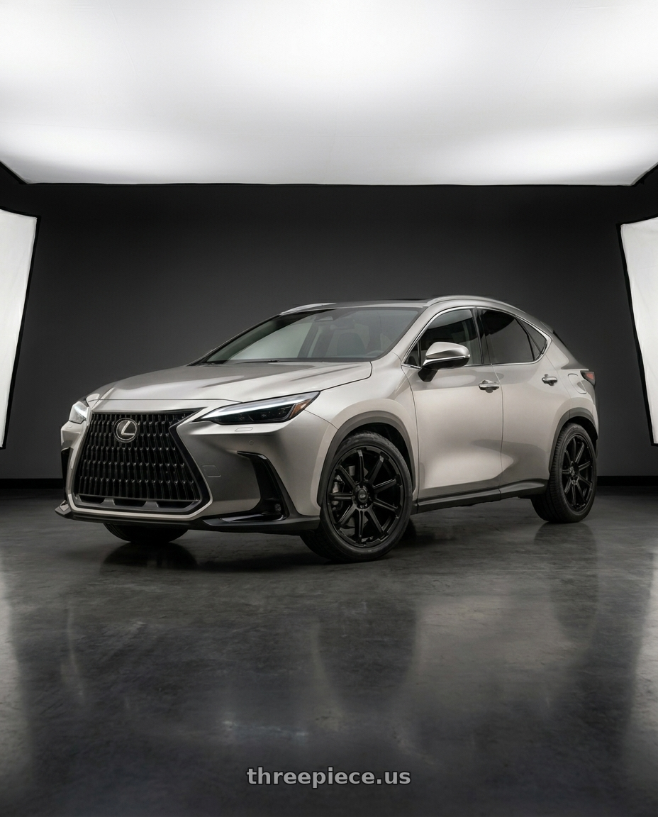 2023 Lexus Nx200 with Enkei Adventurer 5x114.3 18x8+35 Matte Black wheels