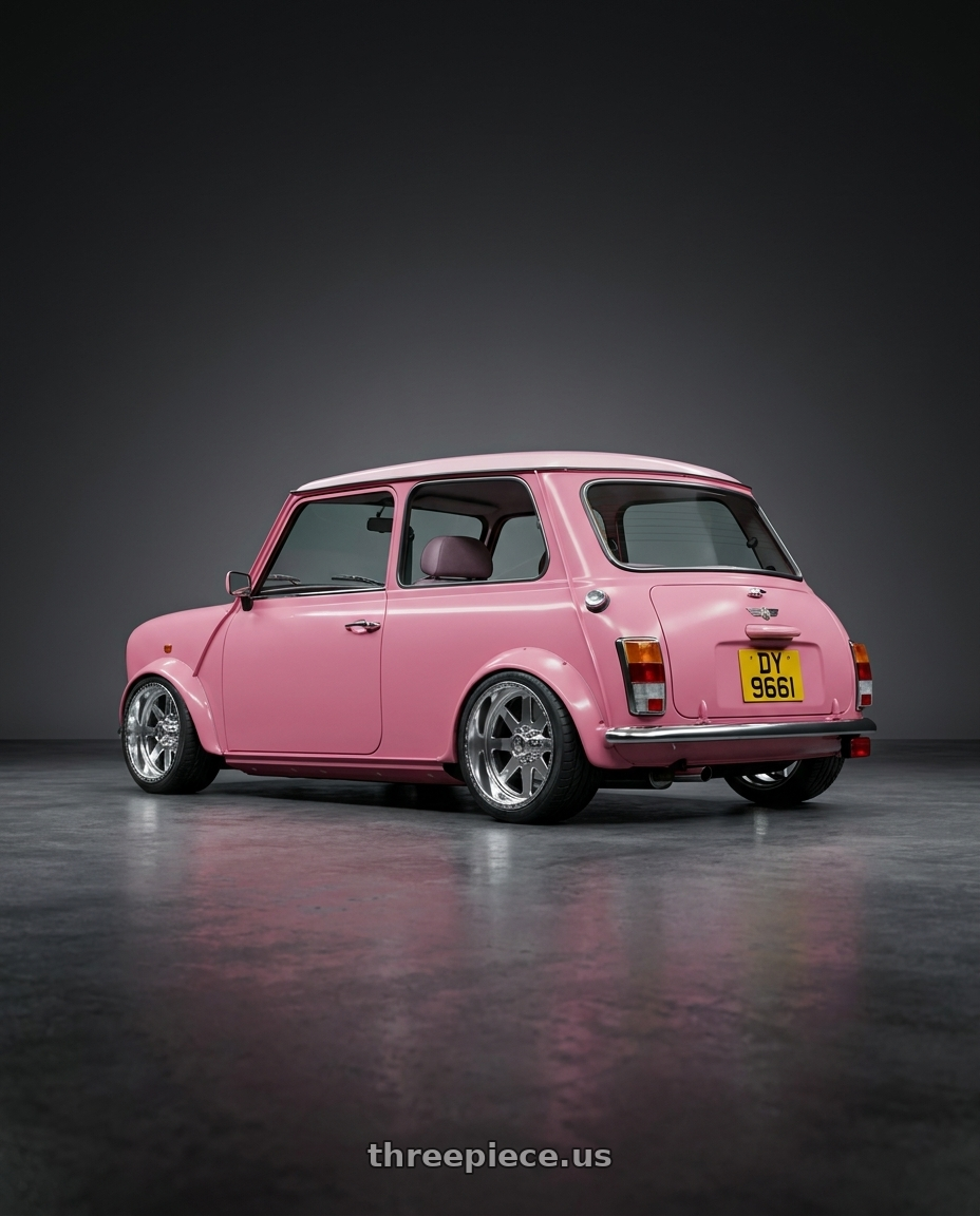 1998 rovel mini with American Force 11 Independence SS 6X135 20X9 0 POLISHED wheels rear three quarter view slight stretch tires