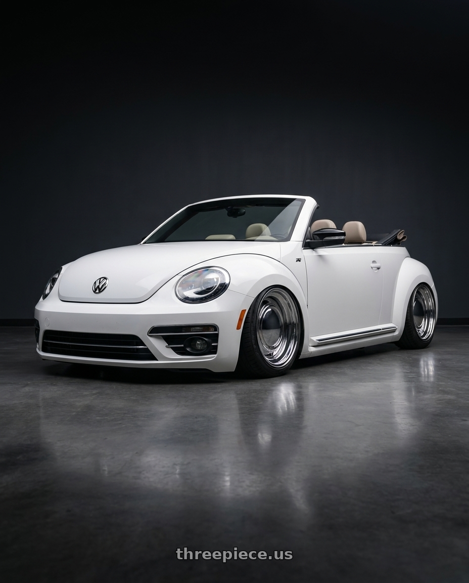 2015 vw beetle r line with American Racing Vintage VN31 SMOOTHIE 5X114.3/5X120.65 14X7 -6 CHROME STEEL wheels