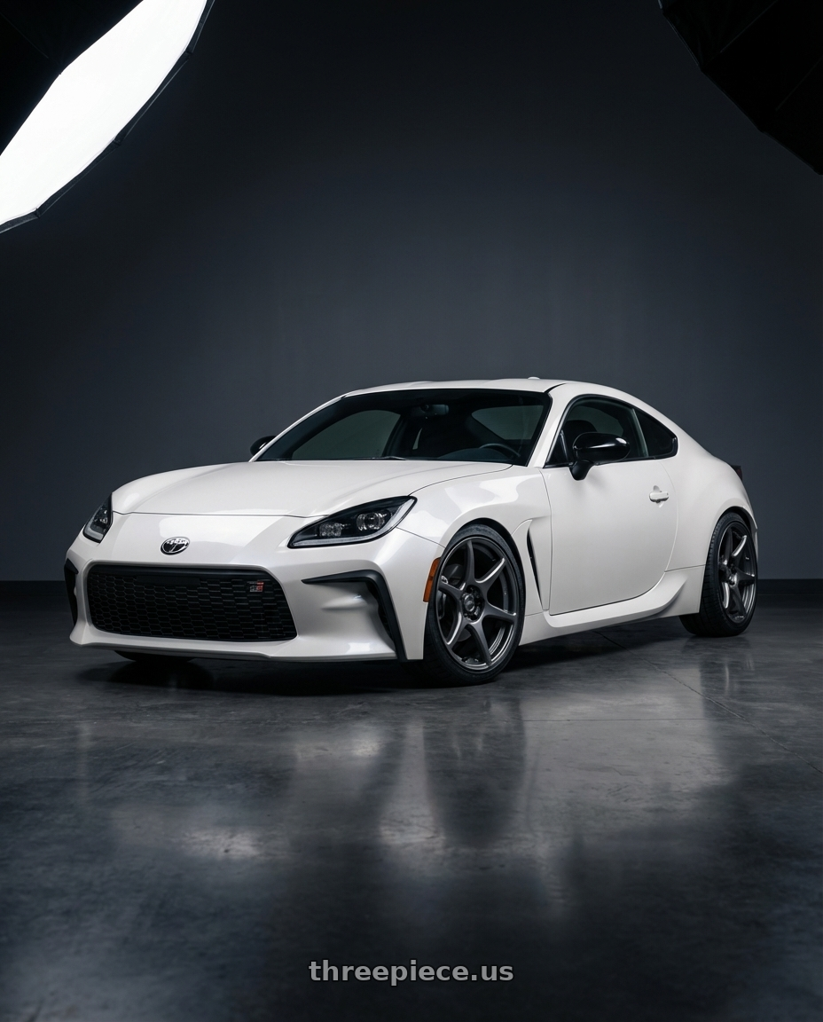 2016 Scion FR-S with Kansei K11G Tandem 5X100 17x9 22 Gunmetal wheels