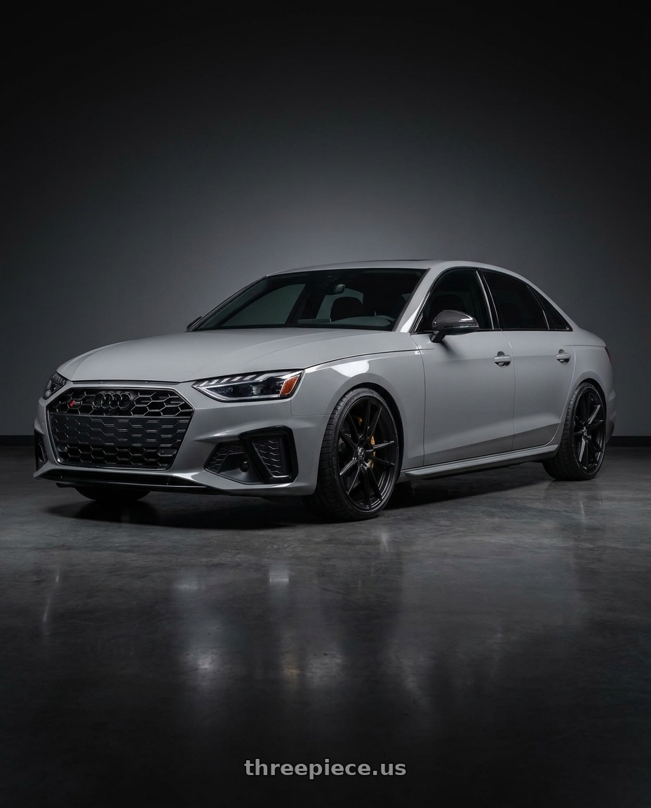 2021 Audi S4 Prestige with TSW SEBRING 5X112 19X8.5 +32 MATTE BLACK wheels