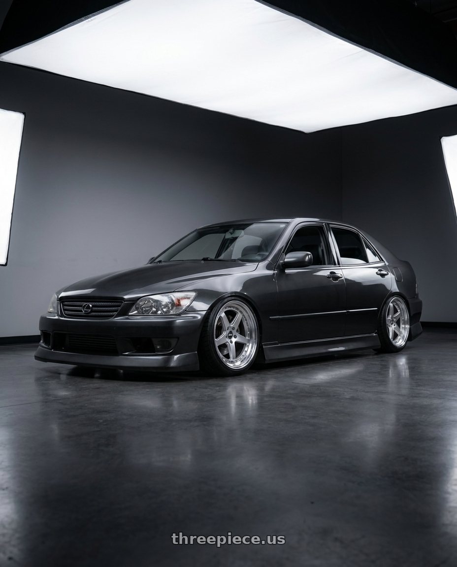 2003 Lexus IS300 with ESR Wheels CS SERIES CS5 5x114.3 18x10.5 +22 Hyper Silver wheels