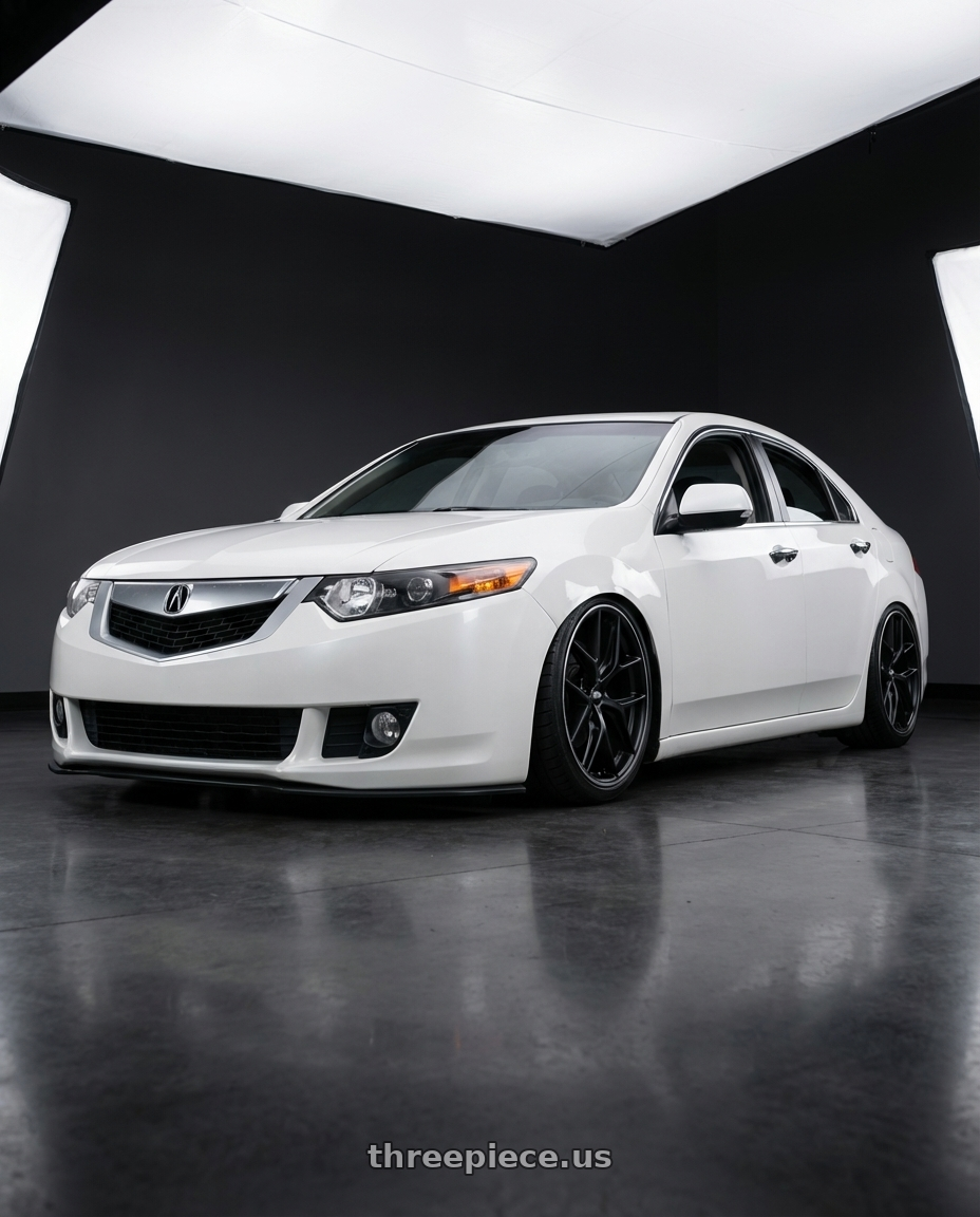 2013 Acura TSX with BBS CC-R 5x114.3 19x8.5+30 Satin Black wheels