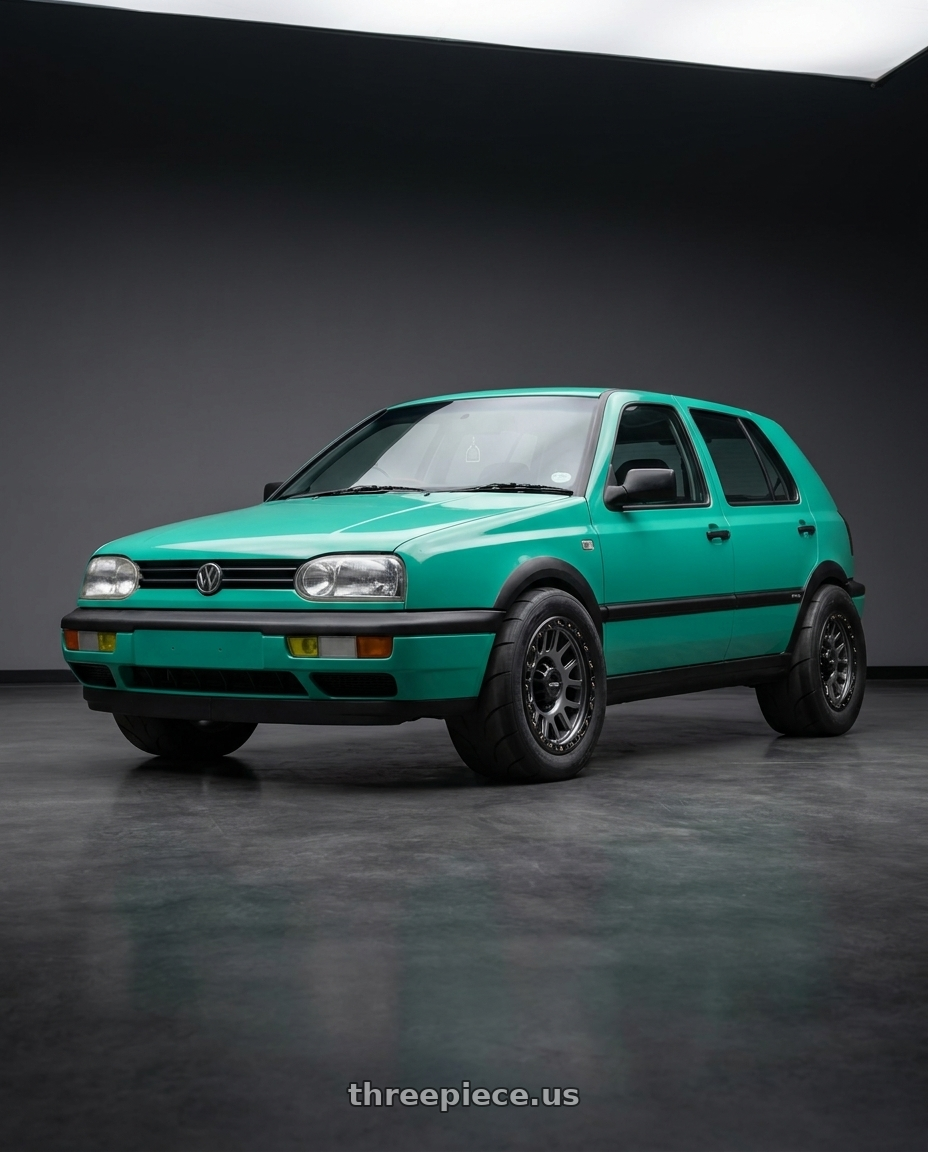 vw golf 1993 with Vision Off-Road 111 Nemesis 5x150 20x9+18 Gunmetal wheels