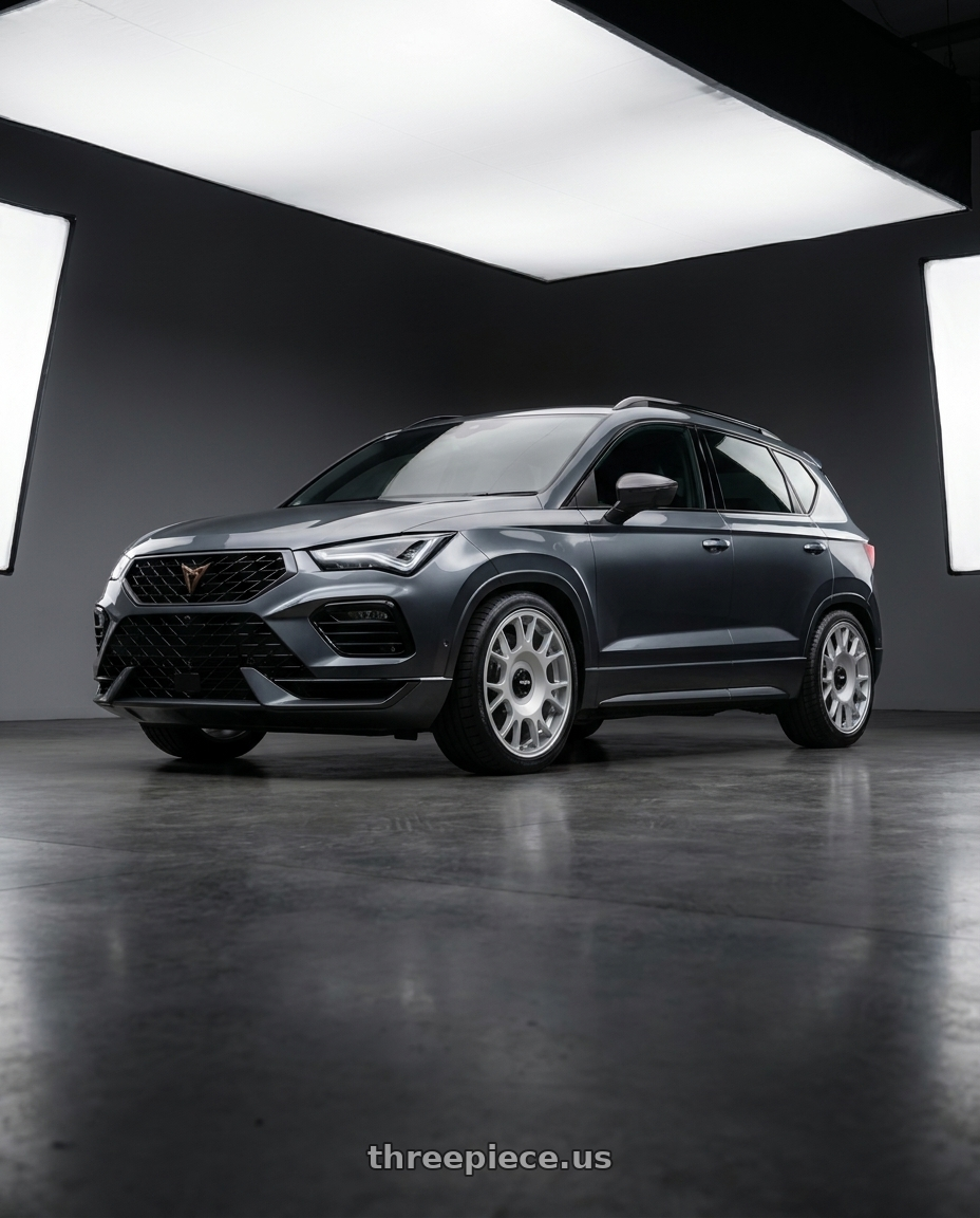 2024 Cupra Ateca with Rotiform 1PC R188 TUF-R 5X112/5X114.3 18X8.5 +45 SILVER wheels
